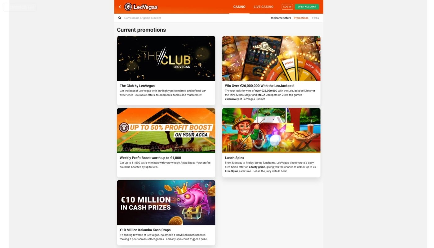 leovegas betting