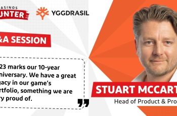 Interview With McCarthy from Yggdrasil Gaming