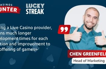 Interview with Chen Greenfeld from Lucky Streak