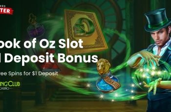 Book of Oz Slot $1 Deposit Bonus With 30 Free Spins