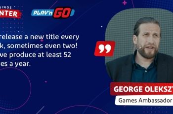 Interview With George Olekszy, Games Ambassador at Play'n GO