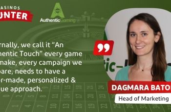 Interview With Dagmara Bator, Head of Marketing at Authentic Gaming