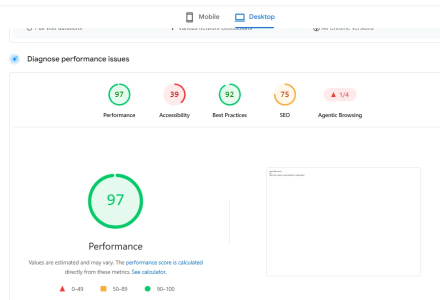 Sweetsino Performance Desktop