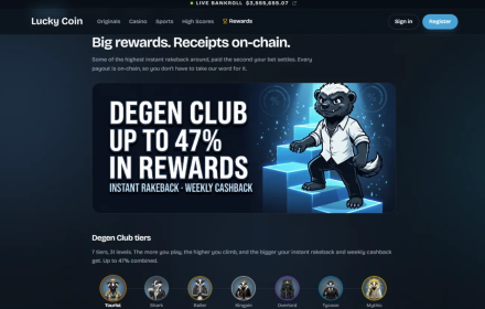Lucky Coin Casino Bonuses