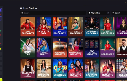 5Bet Casino Live Games