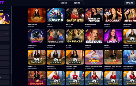 Zizobet Casino Live Games