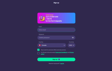Winspirit Casino Sign Up