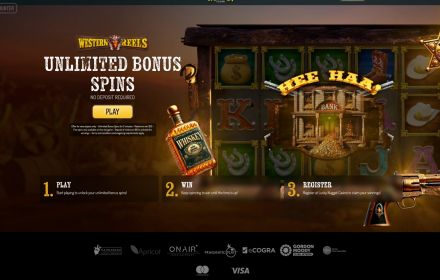 Unlimited Free Spins Lucky Nugget