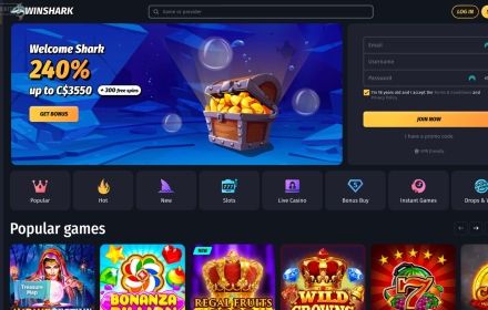 Winshark Casino Review