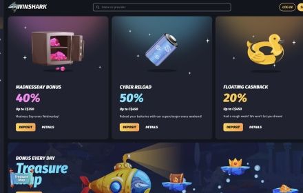 Winshark Casino Bonuses