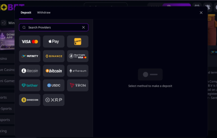 Zizobet Deposit Methods