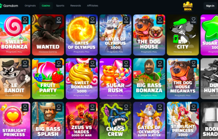 Gamdom Casino Slots