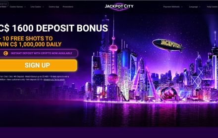 Jackpot City Casino Welcome