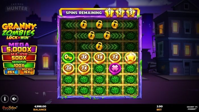 Granny VS Zombies LockNWin feature