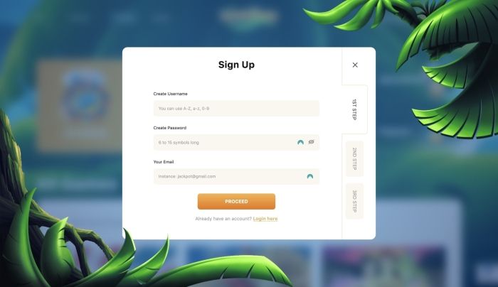 How to Sign Up with Lucky Tiger Casino