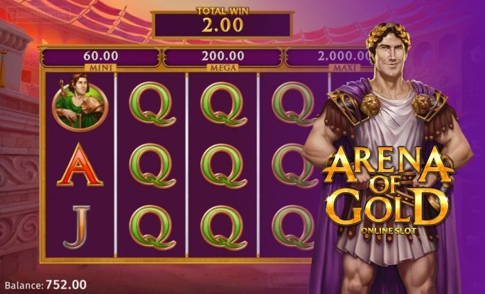 Arena of Gold $1 Deposit Bonus
