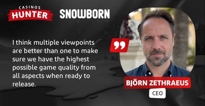 Interview With Björn Zethraeus, CEO at Snowborn Games