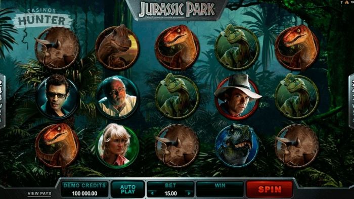 Jurassic Park online slot