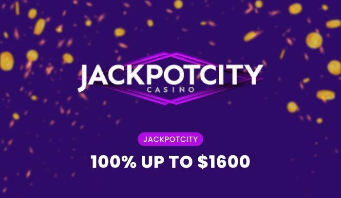 Jackpot City - Up to C$1600 for $5 Deposit