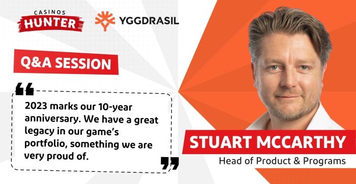Interview With McCarthy from Yggdrasil Gaming