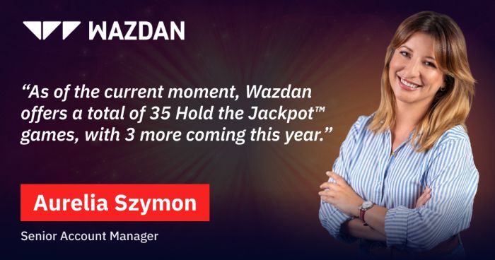 Q&A With Aurelia Szymon on Wazdan's Jackpot Games