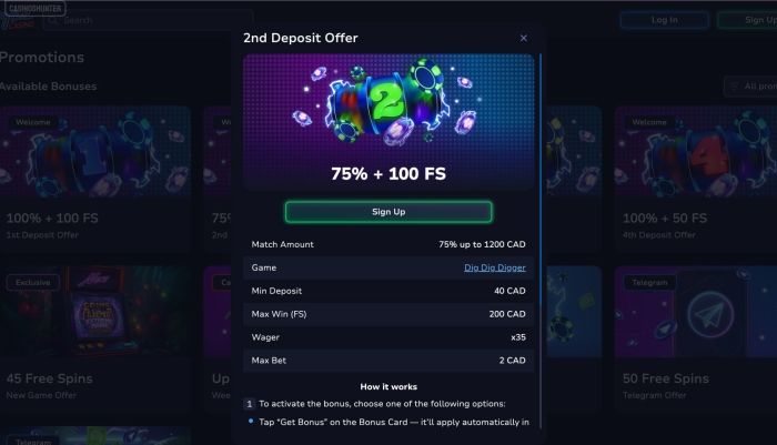 7Bit 2 deposit