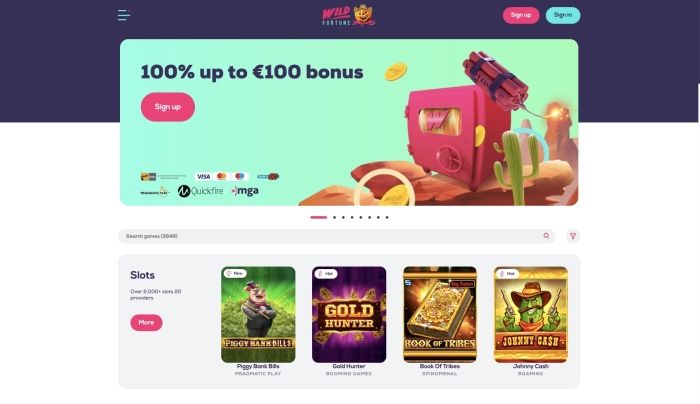Wild Fortune Casino Review