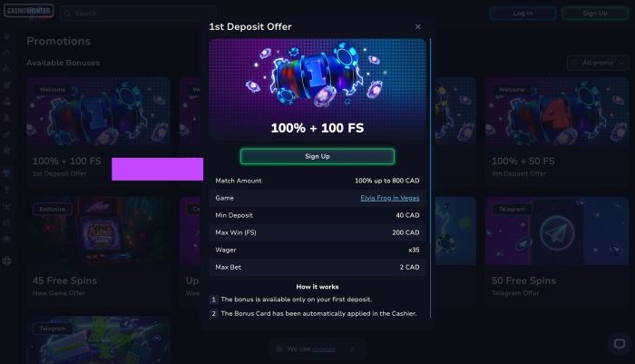 7Bit 1 deposit