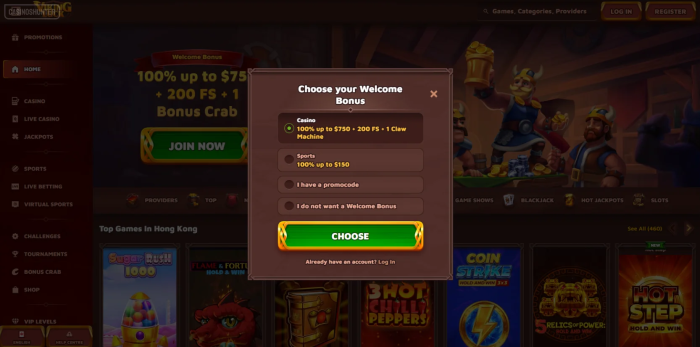 VikingLuck Casino Sign Up