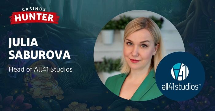 Interview With Julia Saburova Head of All41 Studios