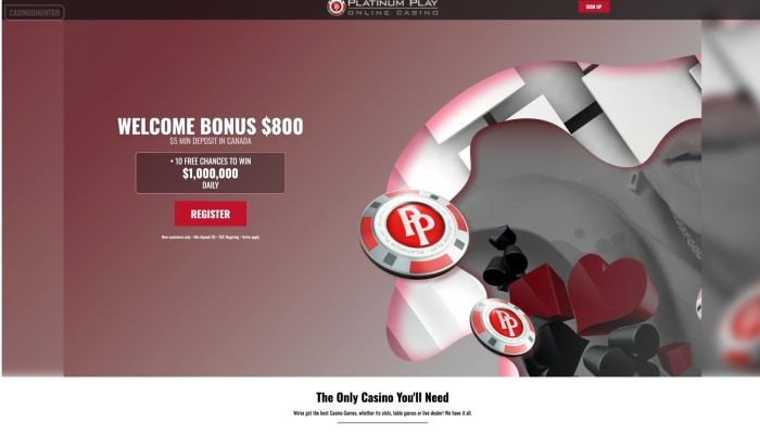 Platinum Play Welcome Bonuses