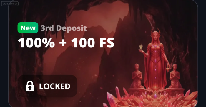 Lucky Elf Casino 3rd Deposit Bonus
