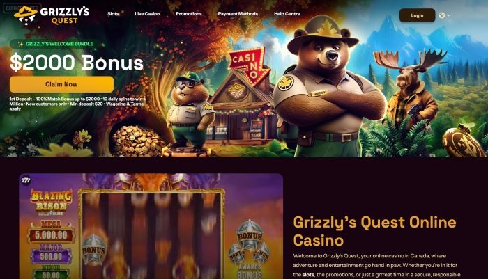 Grizzlys Quest Casino