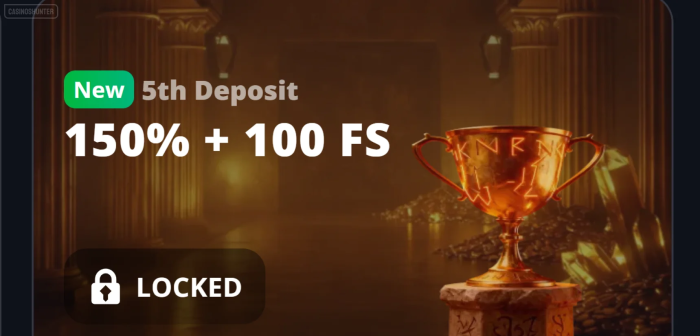 Lucky Elf Casino 5th Deposit Bonus