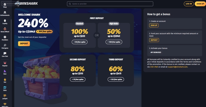 Winshark Casino High Roller