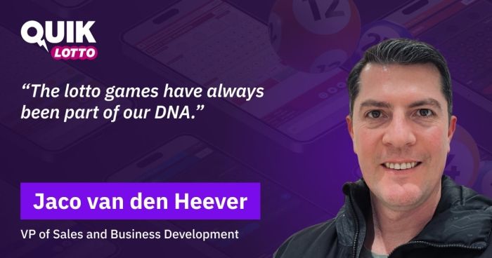Interview With Jaco van den Heever On The Upcoming Launch Of QUIK Lotto