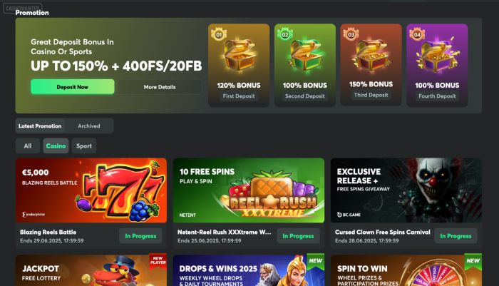 BC Game Casino Welcome