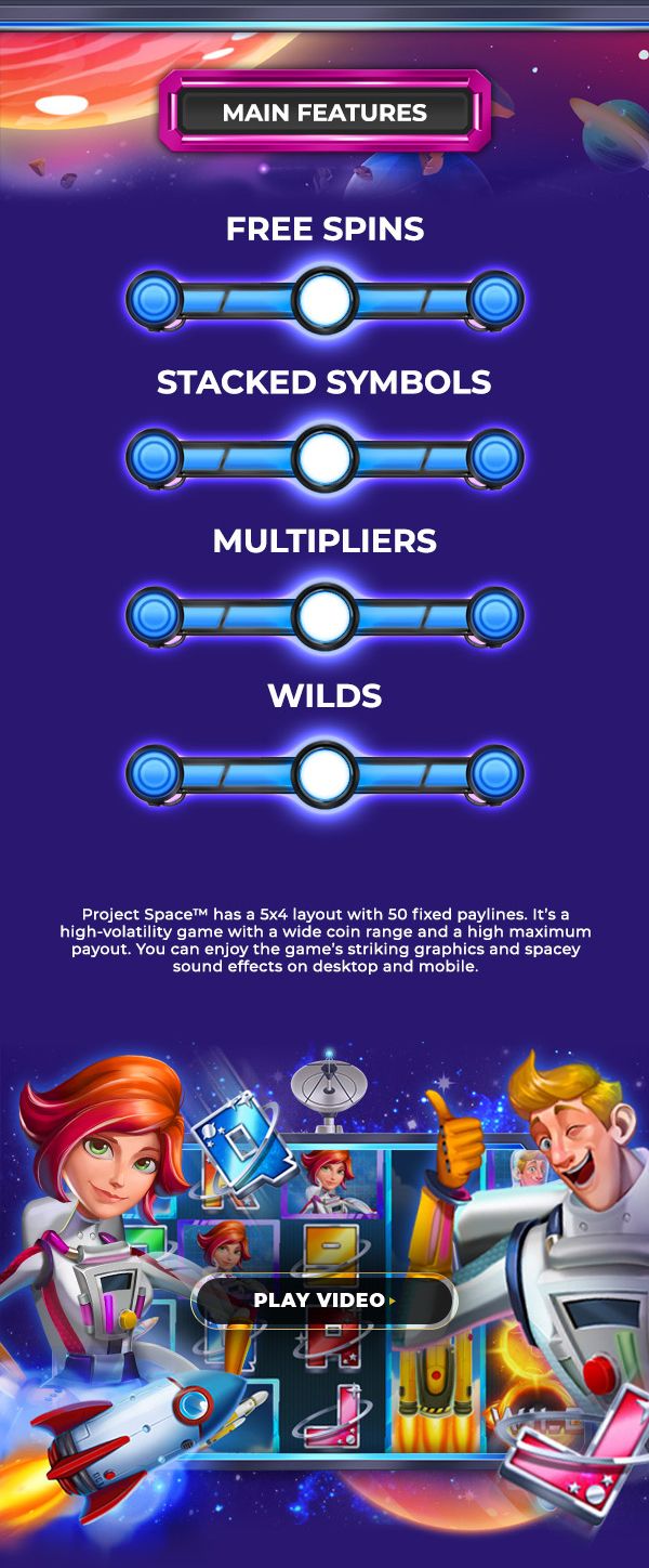 Project Space Online Slot Features