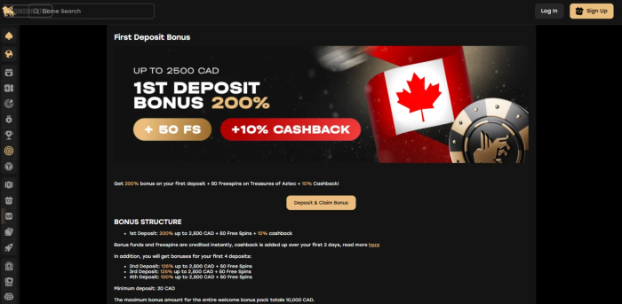 Fairspin Casino Welcome Bonus