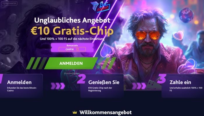 7Bit Casino: Get $10 Free Chip