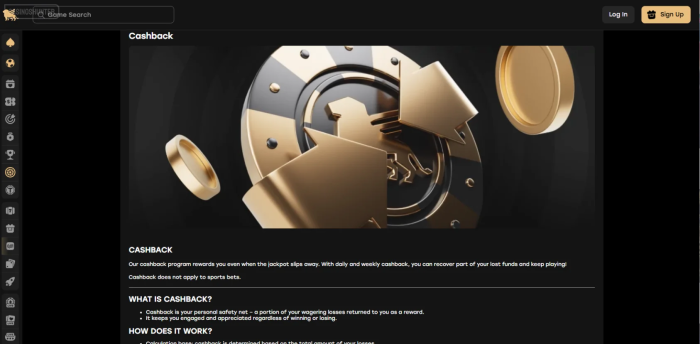 Fairspin Casino Cashback