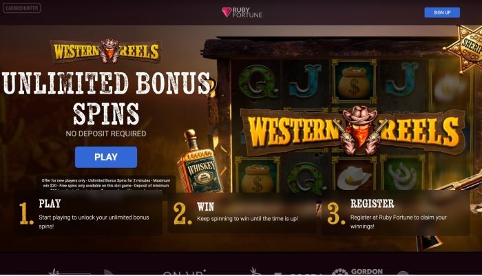 Ruby Fortune Casino bonuses