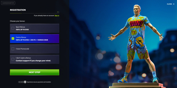 RTBet Casino Sign Up