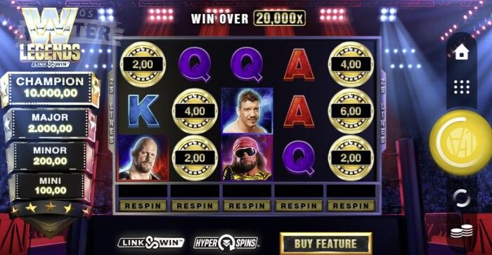 WWE Legends Link & Win Gameplay