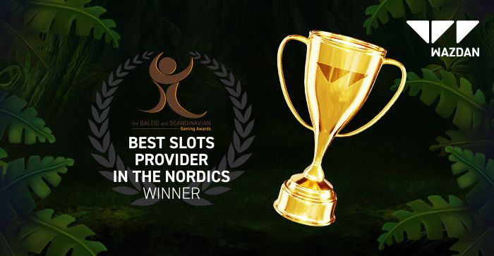 Wazdan - Best Slot Provider in the Nordics BSG Awards