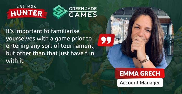 Q&A With Emma Grech From Green Jade Games