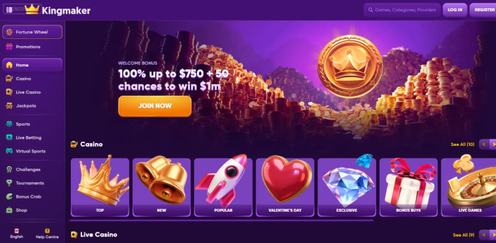 Kingmaker Casino