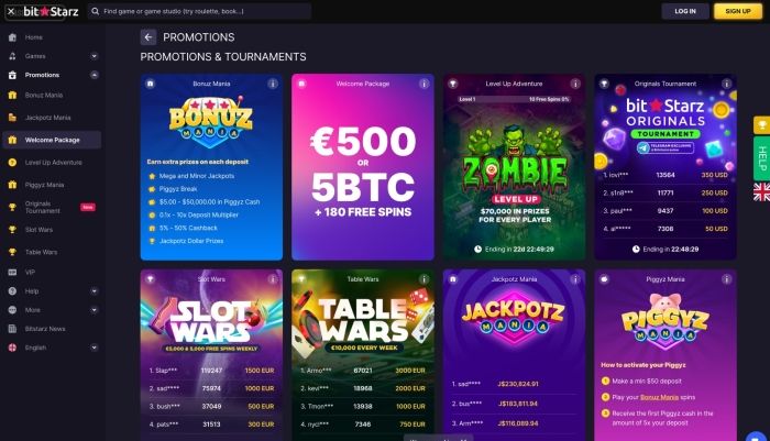 BitStarz Casino Bonus Codes
