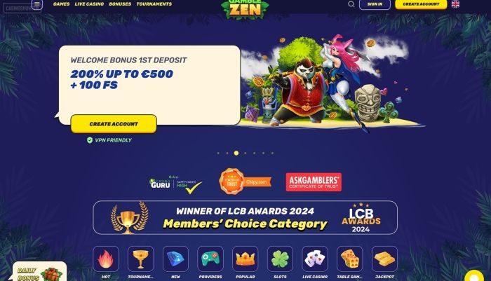 Gamblezen Casino