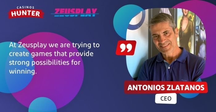 Interview With Antonios Zlatanos, CEO at Zeusplay